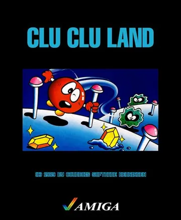 Clu Clu Land box cover front